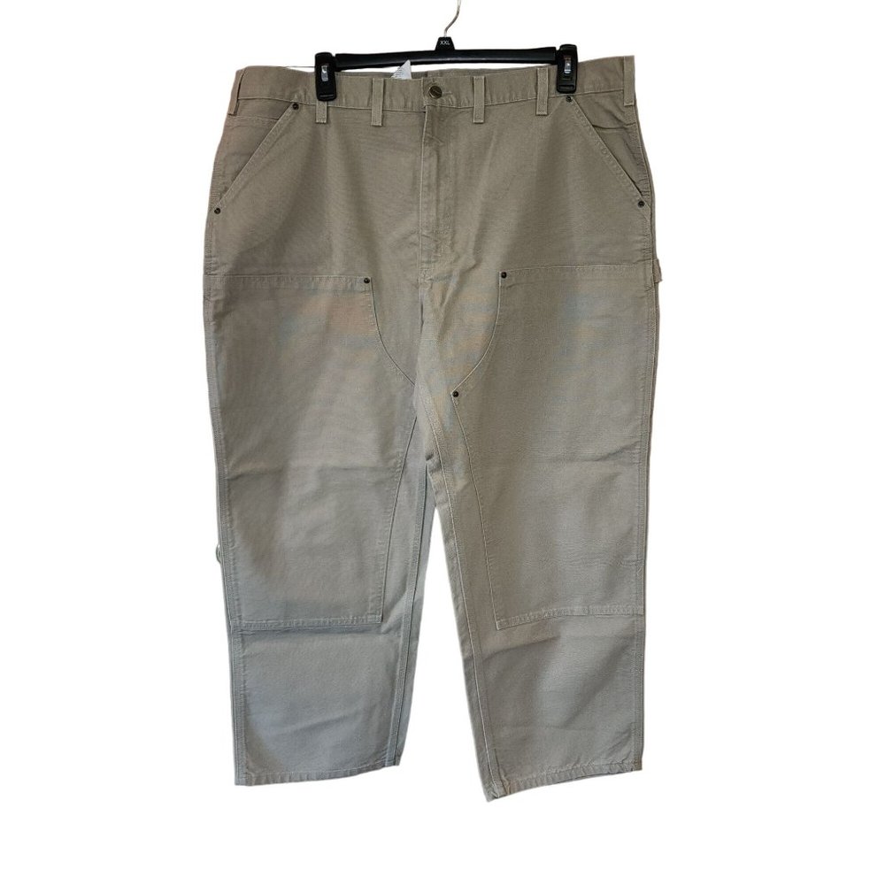 Carhartt Double Knee Pant Marengo  'Dearborn' Canvas carpenter Mens size 44 x 30
